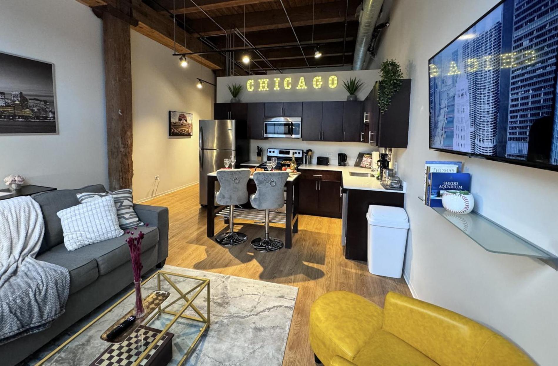 Luxery Stay Chicago - Themed Units! Close To Downtown, Mccormick Place & Wintrust Arena Exteriör bild